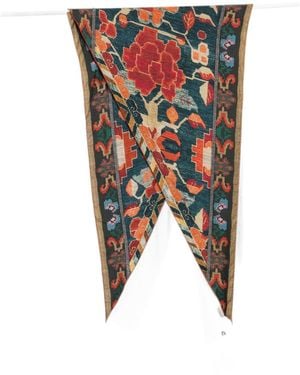 Pierre Louis Mascia Printed Silk Scarf - Black