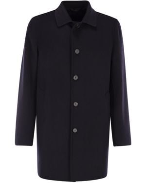 Paltò Alfredo Wool Coat - Blue