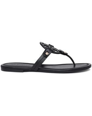Tory Burch Black Lear Sandales - Noir