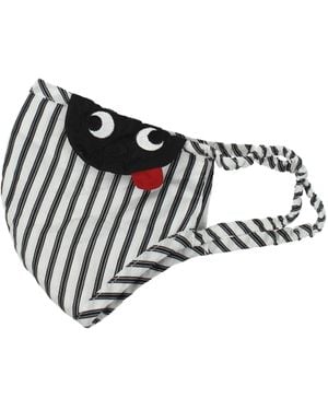 Anya Hindmarch Mascherine Donna Tessuto Bianco - Black