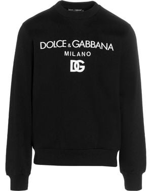Dolce & Gabbana Logo Sweatshirt - Schwarz