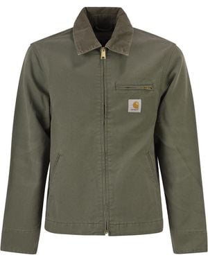 Carhartt Detroit Robuste Canvas-Jacke - Grün
