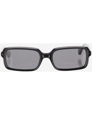 Carven Quadratische Acetat -Sonnenbrille - Mettallic
