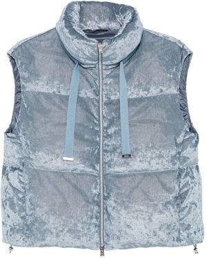 Herno Nylon Donsvest - Blauw