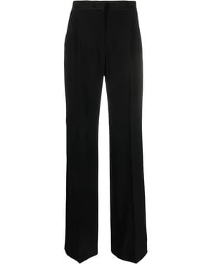Alberta Ferretti Pantalone A Vita Bassa - Black