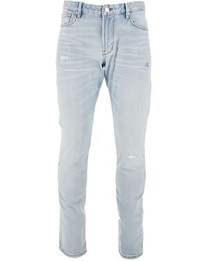 Emporio Armani Slim Denim Jeans - Blue