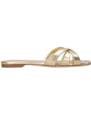 3Juin Sandalen golden - Natur