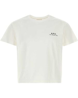 A.P.C. T-Shirt Aurore - White