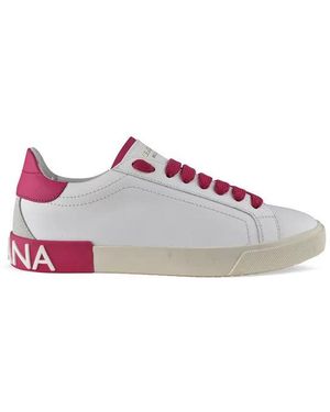 Dolce & Gabbana Dolce&Gabbana Zapatillas Portofino - Rosa