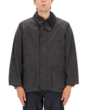 Barbour Corduroy Collar Jacket - Gray