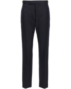 Thom Browne Low Rise Pants - Blau