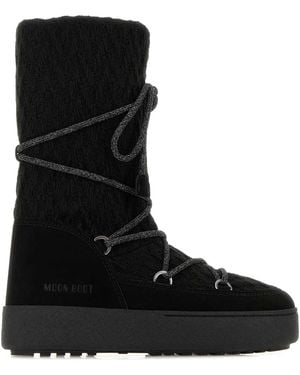 Moon Boot Fabric S X Guest - Black
