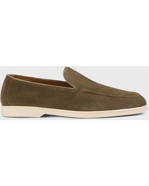 Doucal's Wildleder-Loafer - Braun