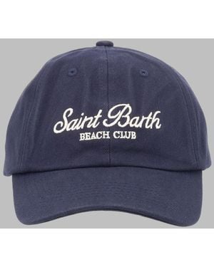 MC2 Saint Barth Cappello Da Baseball Con Logo - Blue