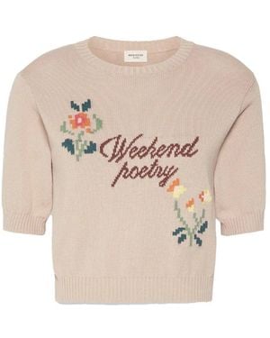 Weekend by Maxmara Weekend Fiacre Cotton Pullover - Natural