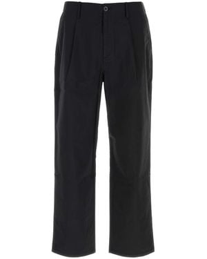 New Balance Black Stretch Cotton Blend Pant