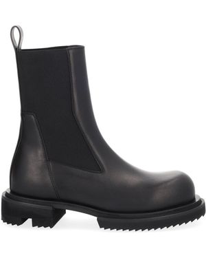 Rick Owens Beatle Gabe Boots - Black
