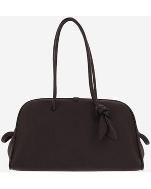 Jacquemus Reisetasche aus Leder - Schwarz
