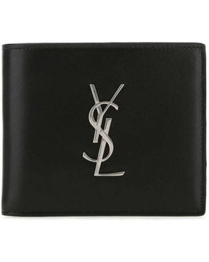 Saint Laurent Wallets - Black