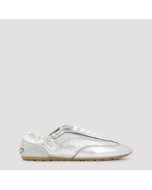 Saint Laurent Lewis Sneakers - Blanco