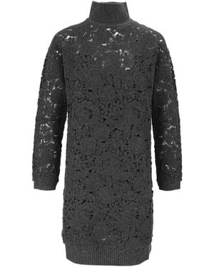 Ermanno Scervino Abito+Sottoveste - Grau