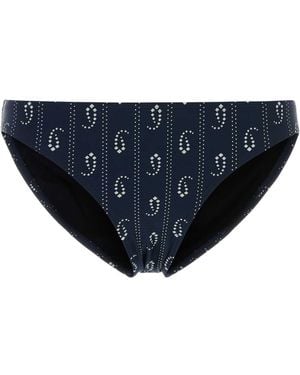 Tory Burch Slip Fiori - Blue