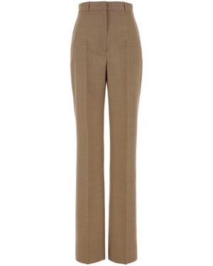 MM STUDIO Wool Cambusa Trousers - Natural