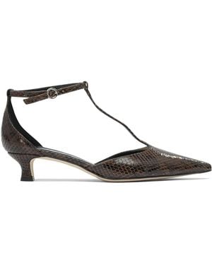 Aeyde "liz 25 Mm" Pompen - Bruin