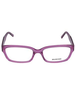 Balenciaga Sonnenbrille Bb0065 O 007 Rosa Rosa Transparent /18/140 - Schwarz