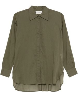 Officine Generale Augustine Piedye Cot Voile Clothing - Green