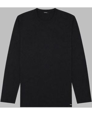 Tom Ford T Shirt A Manica Lunga - Black