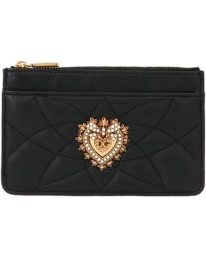 Dolce & Gabbana 'devotion' Kaarthouder - Zwart