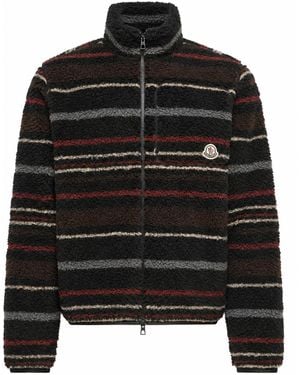 Moncler Cardigan mit Reißverschluss - Schwarz