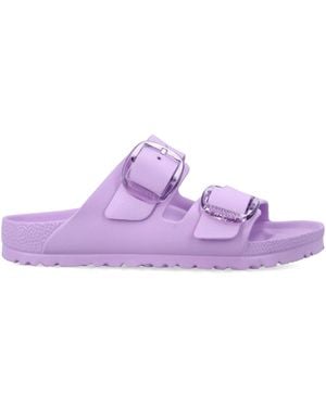 Birkenstock Light Crocus Arizona Big Buckle Eva Sandals - Purple