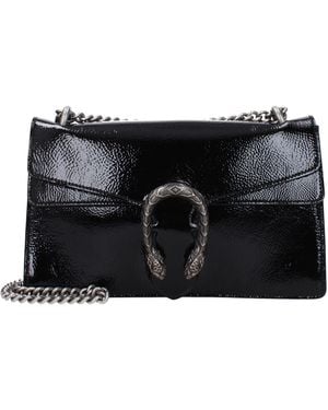 Gucci Dionysus Shoulder Bag Glossy - Black