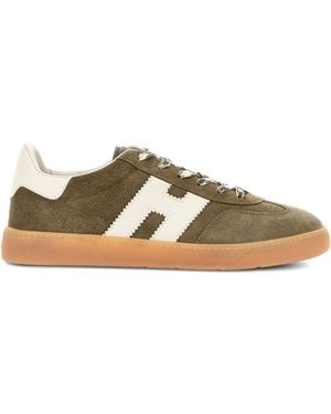 Hogan Cool Leather Trainers - Brown