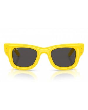 Ray-Ban Gafas De Sol Rb4940 683087 Wayfarer Puffer X Asap Rocky Amarillo/Ultra Negro Unisex