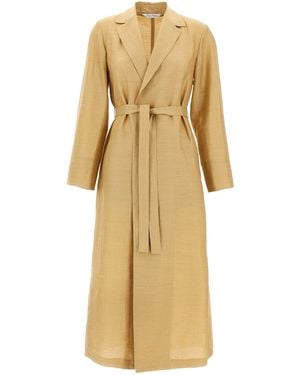 Max Mara 'gemene' Jas - Naturel
