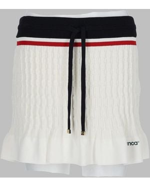 CASABLANCA Minigonna Da Tennis - Black