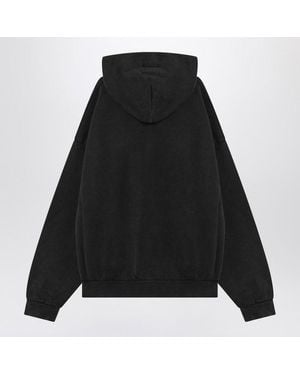 Fear Of God Logo Hoodie - Black