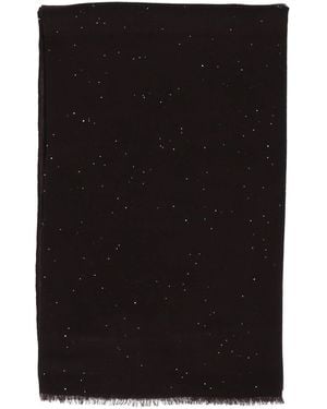 Faliero Sarti Sciarpa Raissa 95 X185 - Black