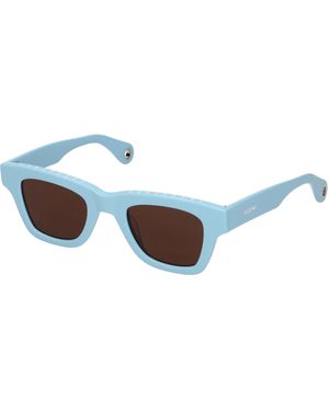 Jacquemus Zonnebril Vrouwen Acetaat Celeste - Blauw