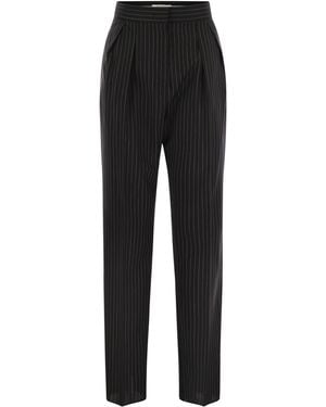 Max Mara Sesamo Carrot Trousers - Black
