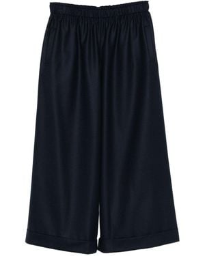 Daniela Gregis Wool Pyjama Hosen - Blau