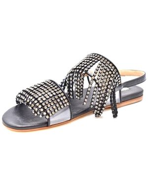 Polly Plume Sandalias Negro - Blanco
