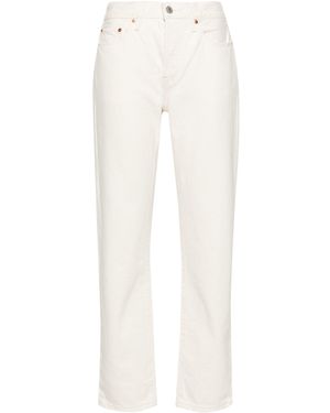 Levi's Vaqueros capri 501® de talle alto - Blanco