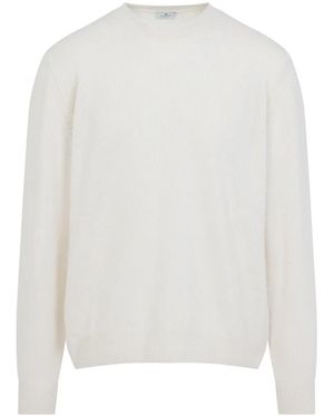 Etro Jersey de cuello redondo - Blanco