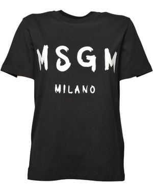 MSGM T-Shirts und Polos - Schwarz