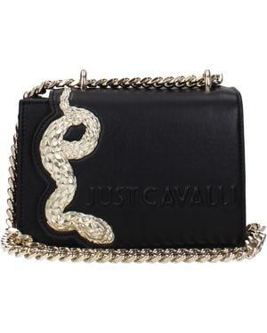 Just Cavalli Solo Borse A Spalle Cavalli Donne Polyester - Nero