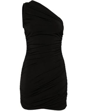 Michael Kors Einschultriges Minikleid - Schwarz